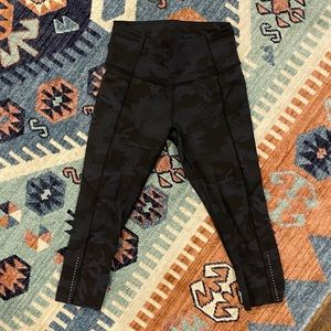 Lululemon Fast & Free Crop Leggings